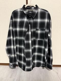 AZUL BY MOUSSY チェック柄 長袖シャツ Lのサムネイル