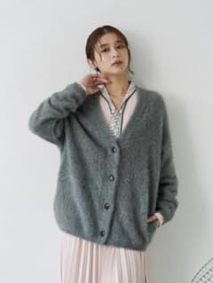 新品未使用TONAL FOX×CASHMERE Vネックカーデグレー - メルカリ