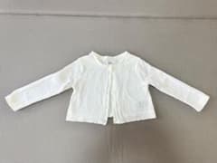 90cm baby GAP カーディガン ホワイトのサムネイル