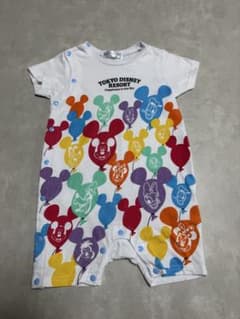 Tokyo Disney Resort Balloon Romper, Size 90, Mickey Mouse Print