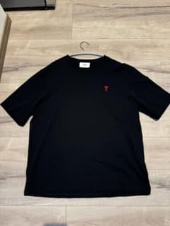 ami 黒 Tシャツ 赤い刺繍のサムネイル