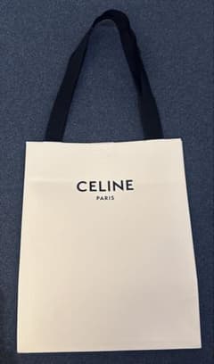 CELINE ホワイトショップ袋 CELINE ホワイト ショップ袋 - メルカリ