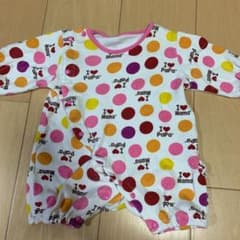 新生児　女の子　ロンパースのサムネイル