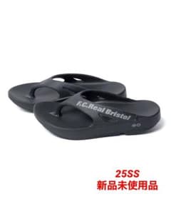 靴 FCRB 25SS OOFOS OOriginal BLACK 27cm Men's OOriginal Black Sandal – OOFOS