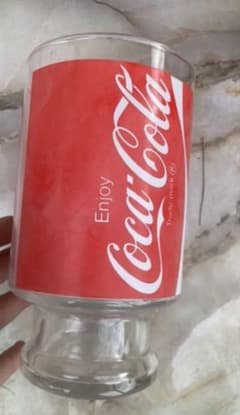Retro Enjoy Coca-Cola Giant Cup - Rare, Extremely Rare, Antique, Not for Sale