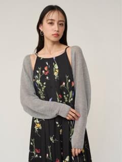 snidel シアーボレロカーディガン グレーのサムネイル