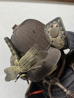 大オニヤンマ、大勝虫、前立のみ、武具、甲冑、兜、戦国時代サムライ等身大 戦国武将 大オニヤンマ、大勝虫、前立のみ、武具、甲冑、兜、戦国時代サムライ