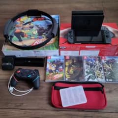 Nintendo Switch本体 + リングフィット+コントローラーミニドック