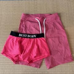BEST BODY ピンク ショートパンツのサムネイル