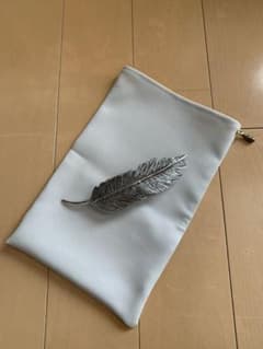 PLUIE（プリュイ）正規品  フェザーLバレッタ【SILVER】のサムネイル