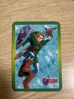 入手困難☆ゼルダの伝説 時のオカリナ ナガサキヤ No.27 リンク カード