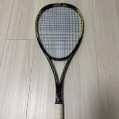 YONEX 軟式用ラケット 黒/黄色のサムネイル