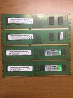 メモリ ddr3 2gb4枚のサムネイル