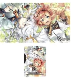 未開封２セット　オフィシャルプレイマット＆カードセット スレッタ＆ミオリネ オフィシャルプレイマット＆カードセット スレッタ＆ミオリネ[EVX02