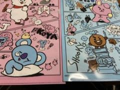 BT21くら寿司コラボクリアファイル2個セットのサムネイル