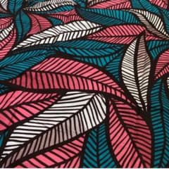 ラスト！人気柄アフリカンWAXプリント生地/布/１ヤードのサムネイル