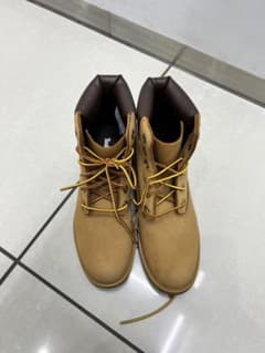 Timberland レディース ワークブーツ イエローのサムネイル