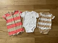 Baby GAP ロンパース 3枚セット 6-12mのサムネイル
