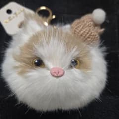 猫 ファー キーホルダーのサムネイル