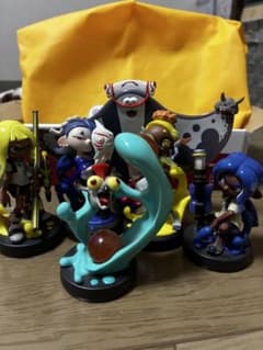스플라툰 3 amiibo 6체 세트 NINTENDO 공식 피규어