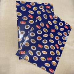 王将　クリアファイル　２枚のサムネイル