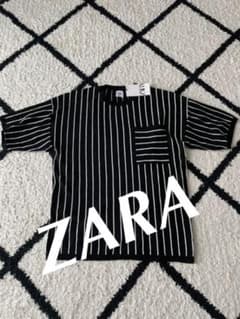 ZARAメンズ　ストライプTシャツのサムネイル