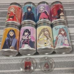 超かぐや姫ラベル缶アクリルチャーム＆ステッカーセット 超かぐや姫 ラベル缶 乃依 アクリルチャーム＆ステッカーセット②