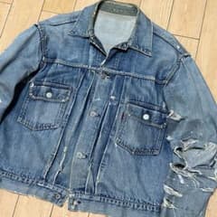 50s リーバイス 507xx 2nd セカンド 革パッチ ビッグサイズ - メルカリ