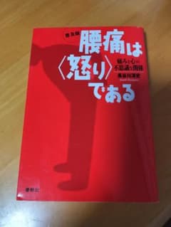 腰痛は怒りであるのサムネイル