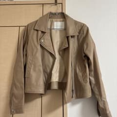 CECIL McBEE フェイクレザー ライダースジャケットのサムネイル