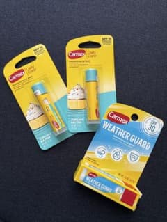 Carmex Lip Balm 3-Pack: 1 Weather Guard, 2 Cupcake ②