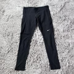 NIKE DRI-FIT レディースタイツ M 黒のサムネイル