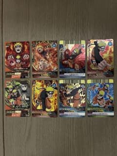 レア]NARUTO ナルティメットクロス うずまきナルト カード8枚セット