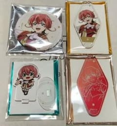遊戯王 ZEXAL コラボカフェ Ⅲ アクキー×2・缶バッジ・ミニアクスタ