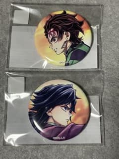 鬼滅の刃 WEBSHOPくじ「繋ぐ」 F賞缶バッジ2点セット - メルカリ