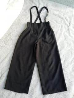 黒いサロペットパンツ 130のサムネイル