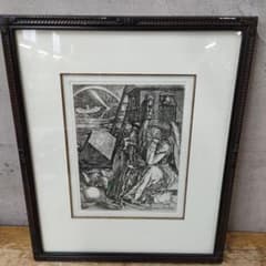アルブレヒト・デューラー メランコリアI 額装 版画 アルブレヒト・デューラー メランコリアI 額装 版画 - メルカリ