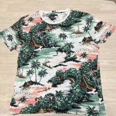 TOMMY HILFIGER トロピカル柄 半袖 TシャツUS並行輸入品のサムネイル