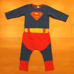 しっぽんさん専用 スーパーマン セットアップ 90のサムネイル