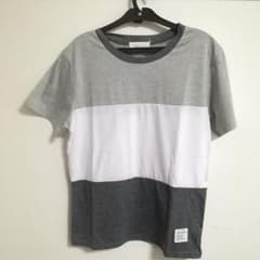 【まとめ買い値引き】⑪Tシャツ グレー シンプルのサムネイル