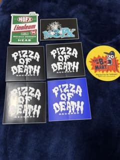 pizza of death ステッカー NOFX Hi-standardのサムネイル