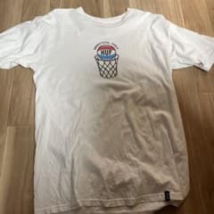 HUF Tシャツ バスケットボールプリント ホワイト Mのサムネイル