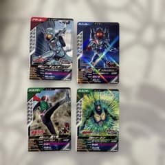 仮面ライダー ガンバレジェンズ 4枚セット フォーゼ シン チェイサー 新1号のサムネイル
