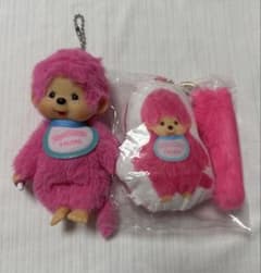 セキグチ モンチッチ COLORSマスコットチャーム ベリーピンクのサムネイル