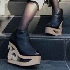 JEFFREY CAMPBLL ウェッジソール スケートブーツ 黒 - メルカリ