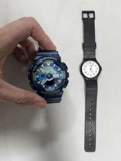 CASIO G-SHOCK GA-110MC / MQ-24 腕時計セット現状品 - メルカリ