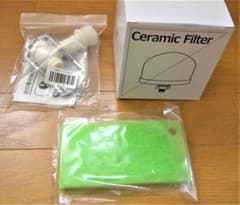 新品】ポタポタクラブ セラミックフィルター 蛇口 スポンジ ライフ
