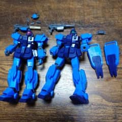 【組み立て済み】HG 1/144 ブルーディスティニー 2機セット