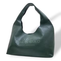 希少色 極美品 マークジェイコブス サックバッグ レザー ミディアム 