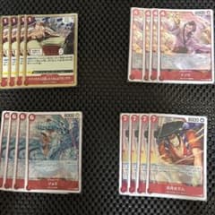 ワンピースカードゲーム 白ひげ海賊団 4種各4枚セット - メルカリ
